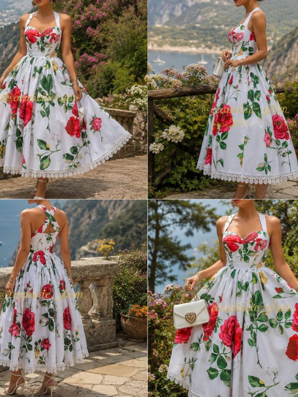 Luxurious Glamorous Wedding Cocktail Evening Party Runway Couture Elegant Dress